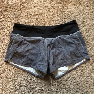 Lulu Lemon Speed Shorts